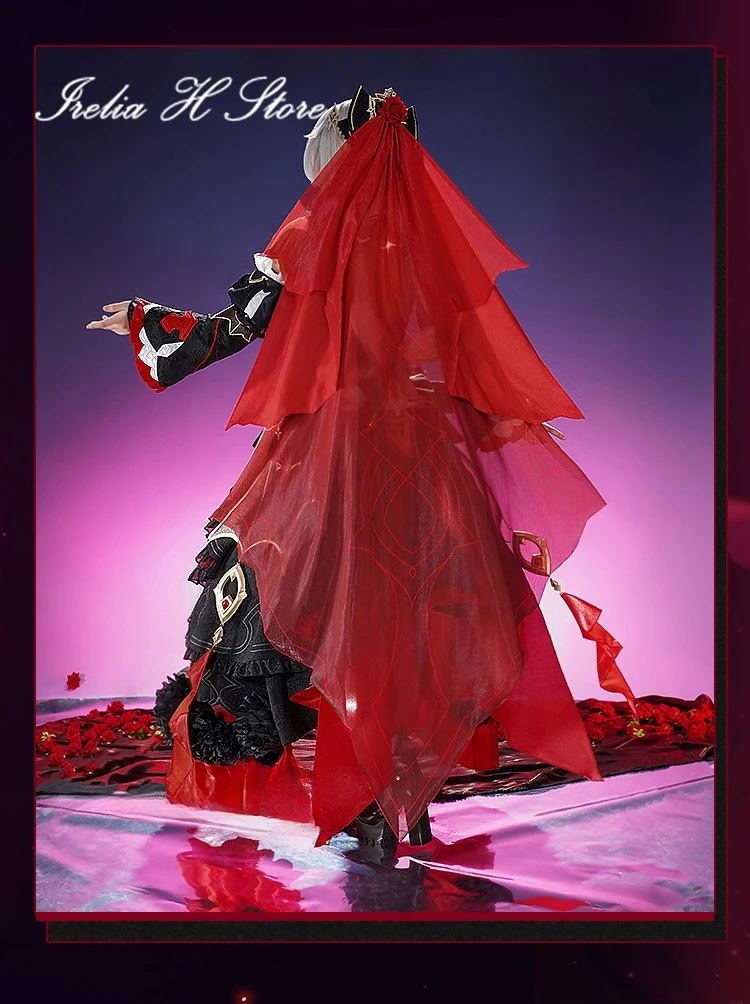 إيريليا H هونكاي تأثير تأثيري حلي ، تيريسا نهاية العالم تحت القمر ، اليمين اللباس ، أزياء هالوين ، أنثى