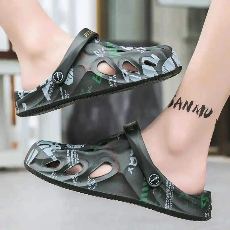 Shower Ablution Massage Flip Flops For Men Orange Sandals Men's Shoes Large Sizes 50 Sneakers Sports Tenks School New In