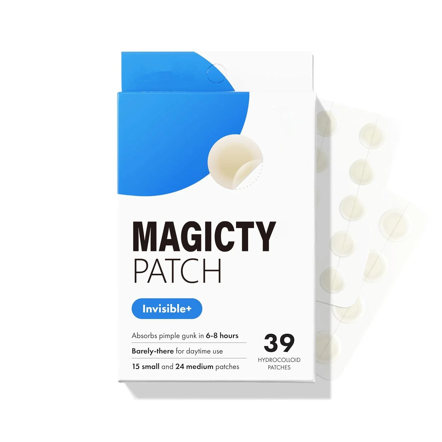 Star Acne Patches Invisible Pimple Cover for Face Oil Control Spot Treatment Cute Sticker for Covering Zits and Blemishes