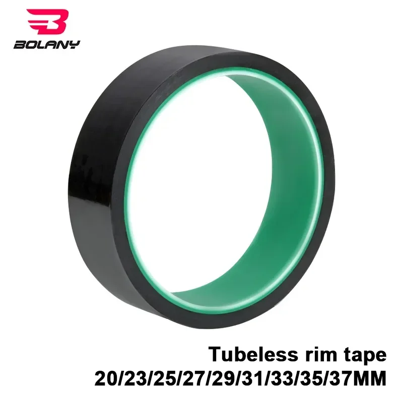 Bicycle Tubeless Rim Tape Width 18/21/23/25/27/29/31/33/35mm x 10m Longth Vacuum Ring Lining Belt Tire Sealing Tire Pad Tape