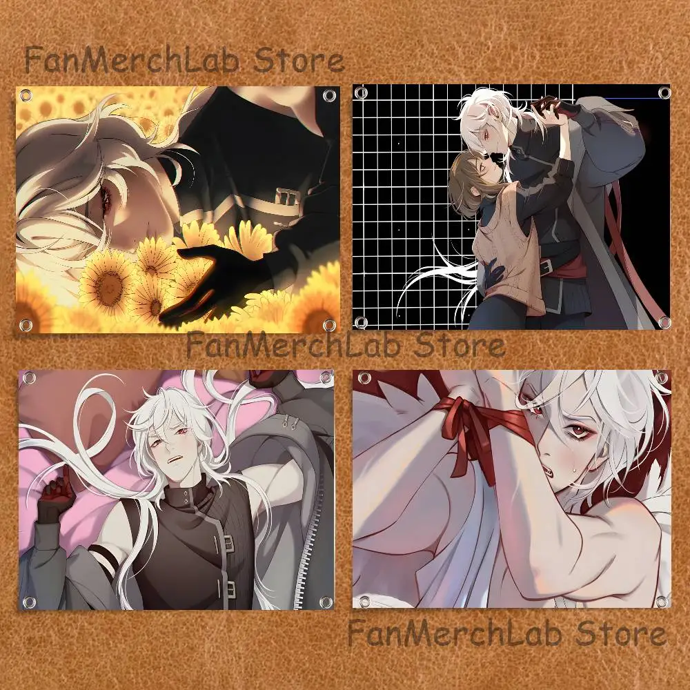 

Game A D-DateS with D-Death Flag Tapestry Banner For Bedroom Outdoor Living Room Restaurant Bar Wall Decor Party