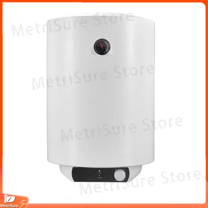 Wall Mounted Water Heater 2000W 30L to 100L Storage Tank Electromagnetic Induction Shower Heater for Home Hotel
