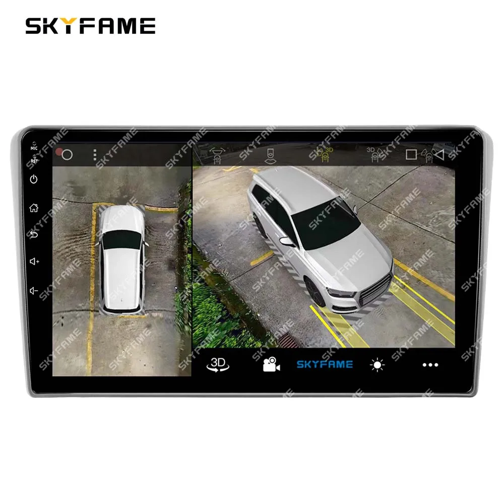 SKYFAME Car Frame Fascia Adapter Android Radio Dash Fitting Panel Kit For Toyota Avensis T25 view 6