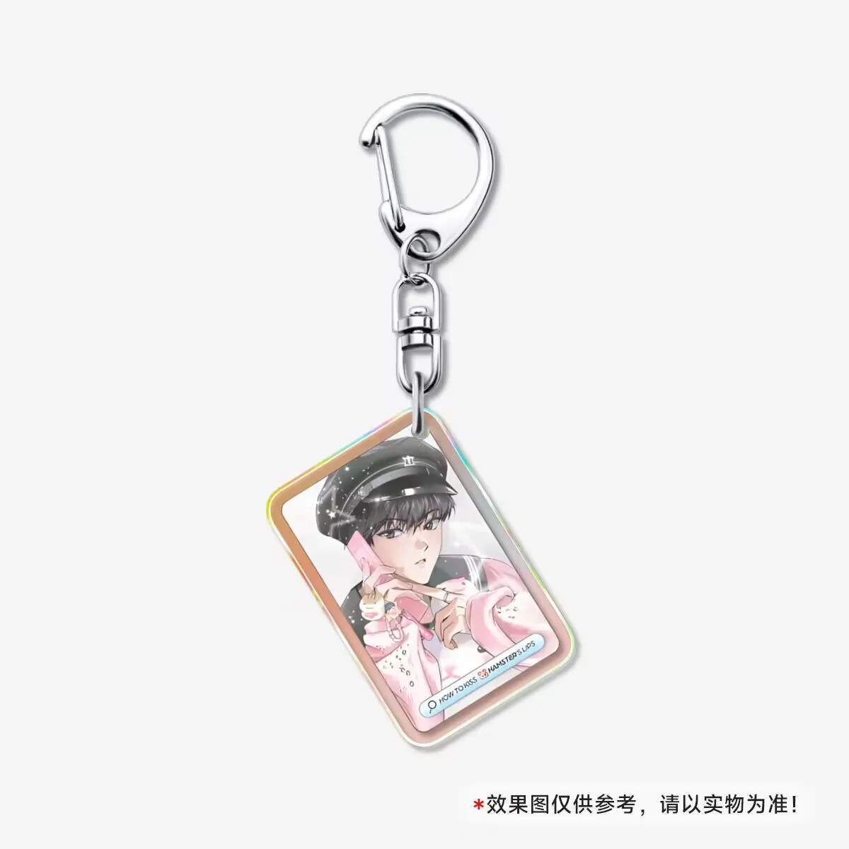 Hot Anime Debut or Die Korean Manga Laser Lomo Acrylic Stand Moondae, Ryu Chungwoo Cartoon Characters HD Cosplay Gift