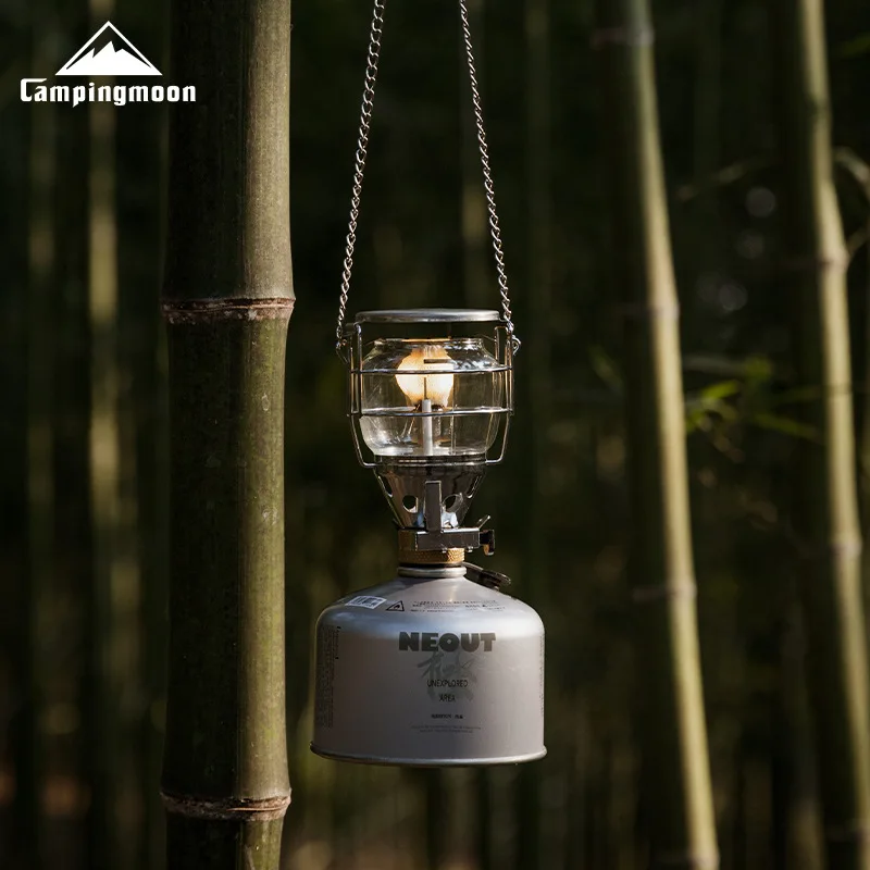 

CAMPINGMOON T-4 Outdoor CampingLight Medium Portable Small Lantern Campsite Gas Light Outdoor Lighting Tent Light