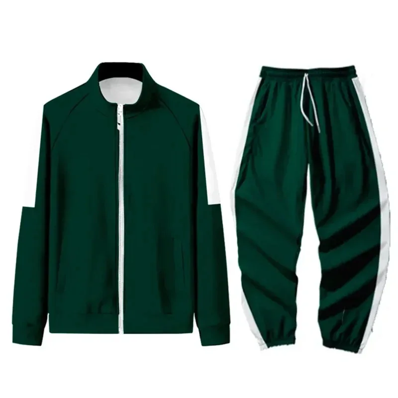 

Horro Korea Drama Calamari Games Disguise Cosplay Costume Hoodies for Team Sports Sweatshirt Halloween Carnival Party Clothes