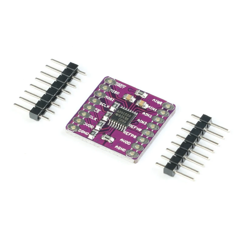 1PCS NEW ADS1220 ANALOG-TO-DIGITAL MODULE CJMCU-1220 ADC SPI LOW-POWER 24-BIT ANALOG-TO-DIGITAL CONVERTER.