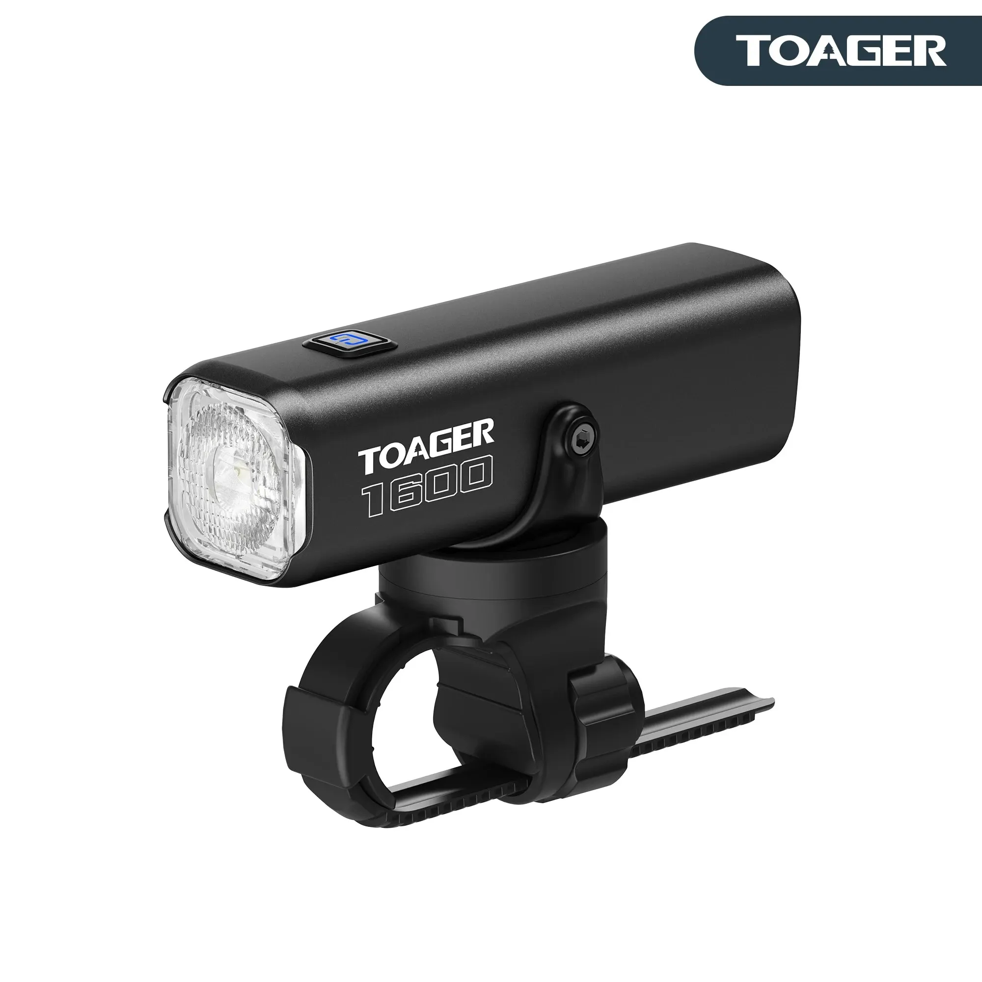 TOAGER 1600LM Bike Light Front Lamp TypeC Rechargeable LED 21700 5000mAh Bicycle Light Waterproof Headlight Bike Accessories