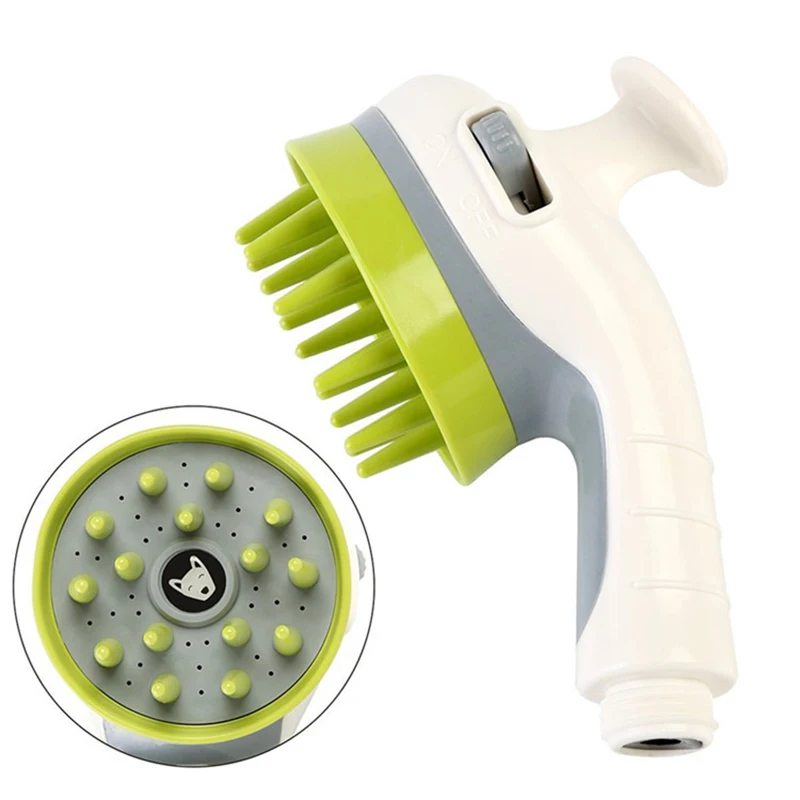 Pet Shower Head Bath Brush Dogs Cats Shower Comb Pet Washing Supply Accessoris Sprinkler Animal Dog Wash Shower