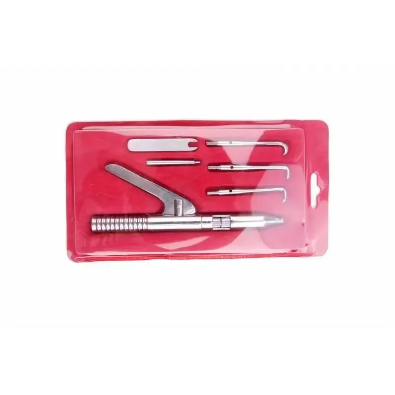 Dental Oral Crown Remover Grip Type Automatic Crown Extractor Corrosion-resistant Medical Grade Stainless Steel Spring Loaded