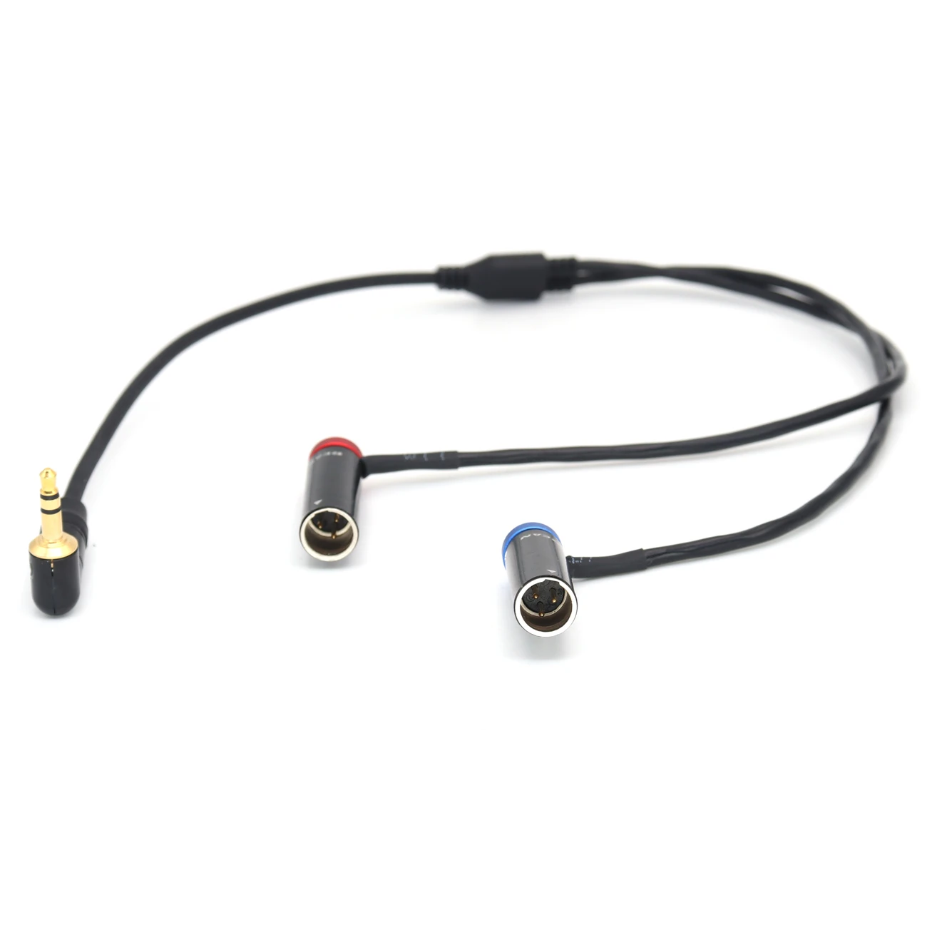 3.5mm TRS to Dual Low-Profile TA3M Mini XLR 3-pin Male Audio Cable for RODE Wireless GO II Canon EOS C70 Blackmagic Camera - view 4