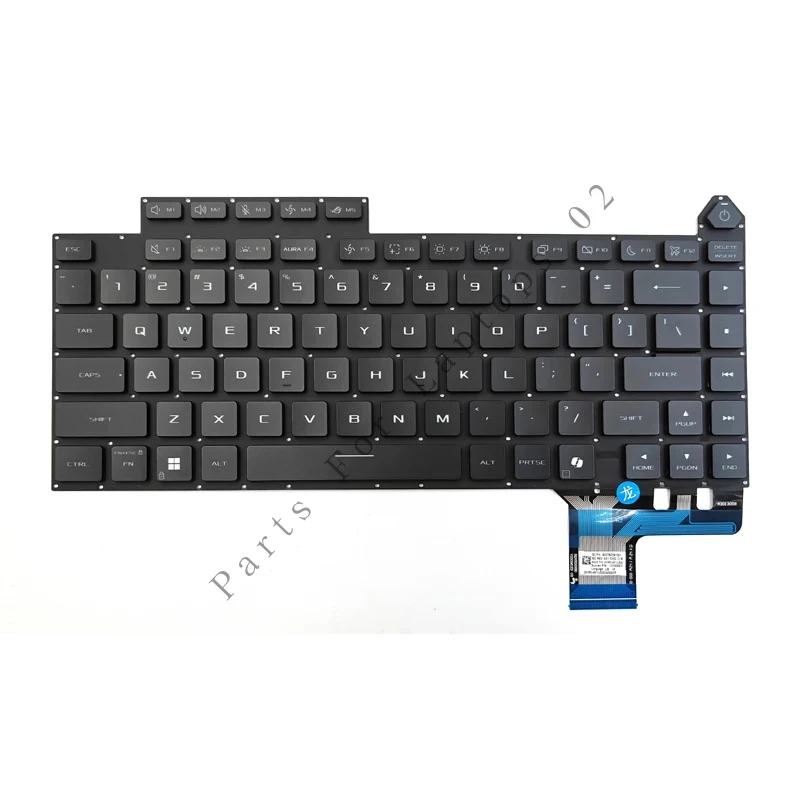 

pp New For Asus ROG Strix SCAR 16 G635 G635LR G635LW G635LX 2025 Laptop Keyboard US Per-Key RGB Backlit