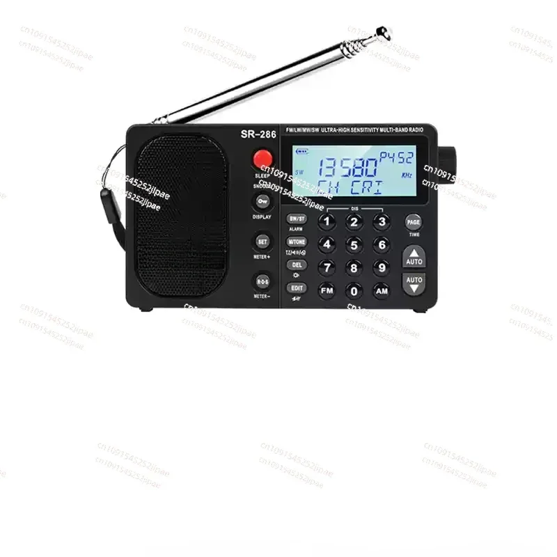 Radio Portátil SR-286 Para Coche, Dispositivo Banda Completa