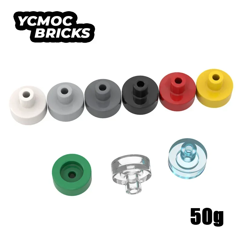 50g MOC Building Blocks 20482 Tile Round 1x1 with Hollow Bar Compatible Bricks Parts DIY Assmble Particle Kid Brain Toy Gift