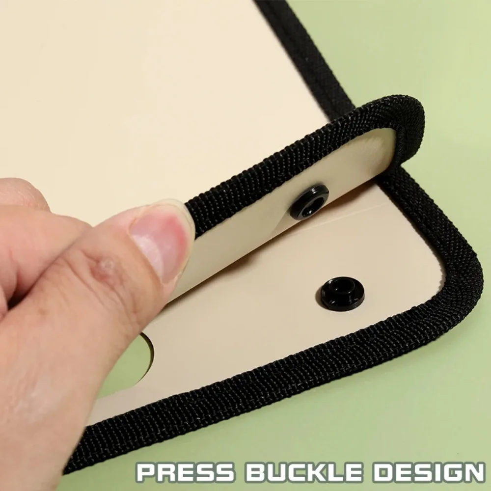 Briefcases A4 Vertical Folder PP Material Portable 13 Pocket File Folders Durable Organ Bag A4 File Storage Bag Classroom