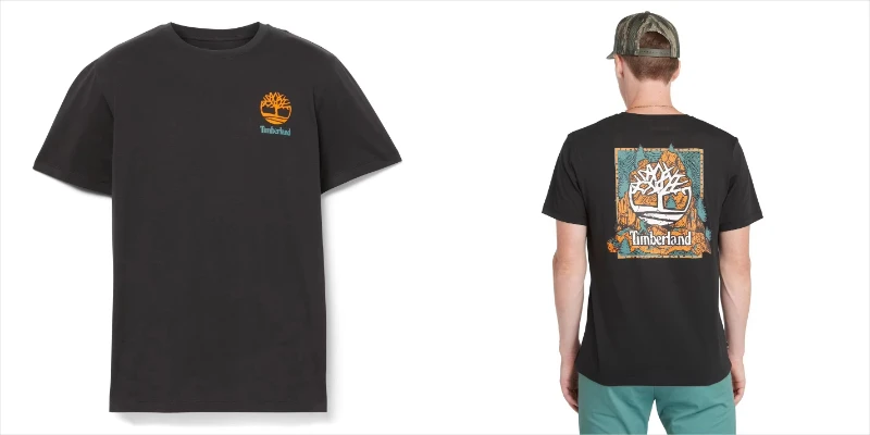 T-shirt da uomo e da donna in puro cotone stampato con motivo periferico per sport all'aria aperta 2025 in estate, autunno e inverno