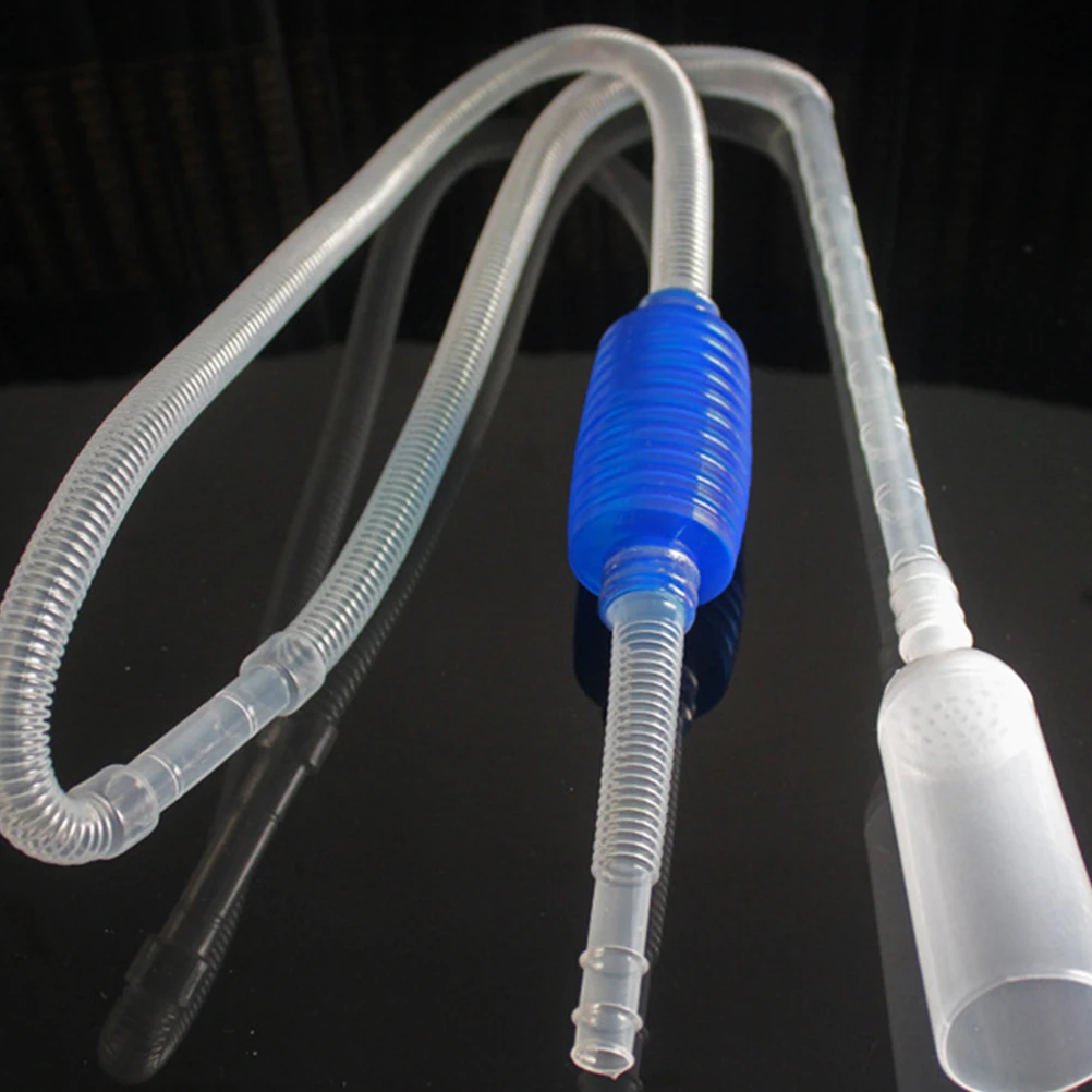 

3pcs Fish Tank Water Changer Automatic Siphon Pump For Aquarium Cleaning Routine Maintenance Blue Pet Supplies Tool