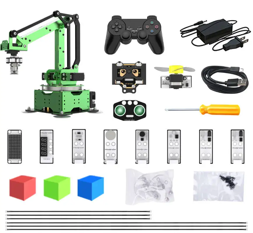 Hiwonder MaxArm Open Source Robot Arm Powered by ESP32 Support Python and Arduino Programming Inverse Kinematics Learning