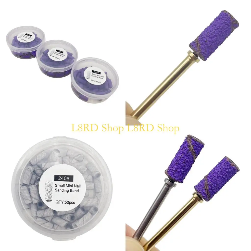 

L8RD шлифовальные ленты, подходят для электрической маникюрной машины, шлифовальные насадки для ногтей, пилочки для педикюра,