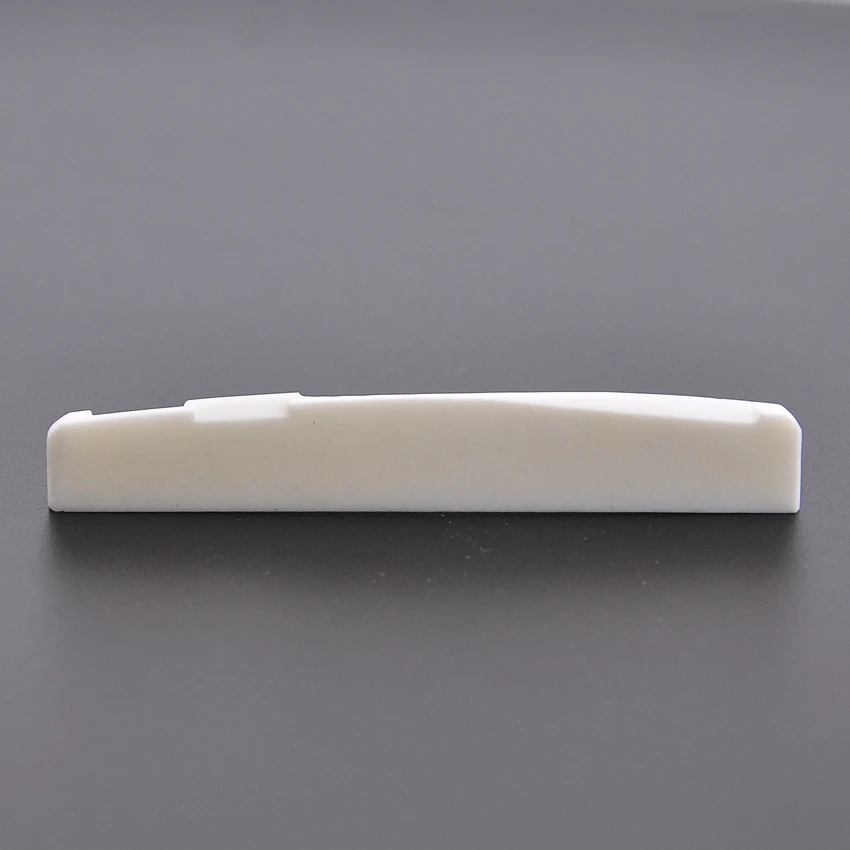 Real Bone 42MM/43MM*6MM*9MM Nut / 72MM/74MM/76MM/80MM * 3.0MM * 12MM Bridge Saddle For Folk Acoustic Guitar