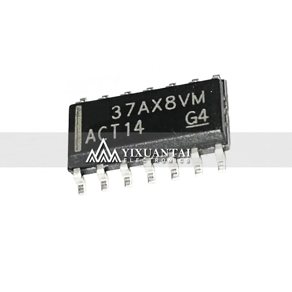 10pcs/Lot  SN74ACT14DR  74ACT14DR  Marking:ACT14 IC INV SCHMITT 6CH 1-IN 14SOIC  New Original