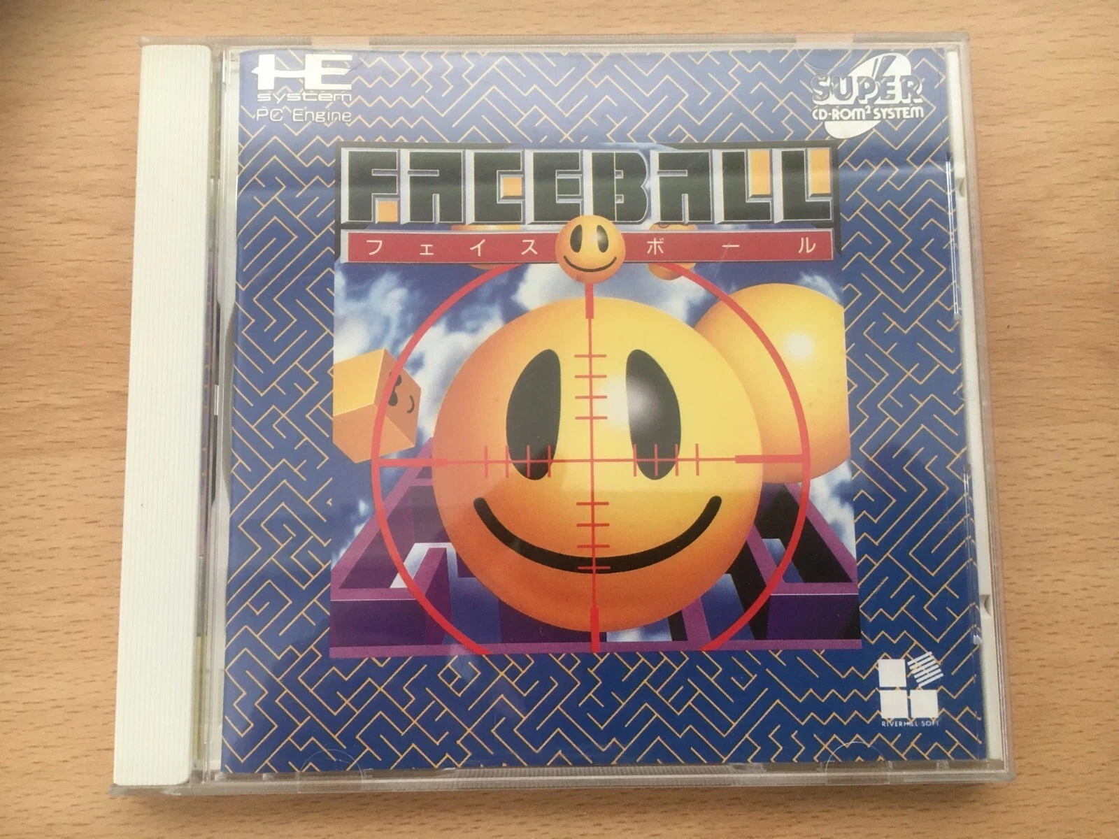 PC Engine CD Copy Disc Game Faceball Unlock pce Console Game Optical Drive Retro Video Direct Reading Game Accessories