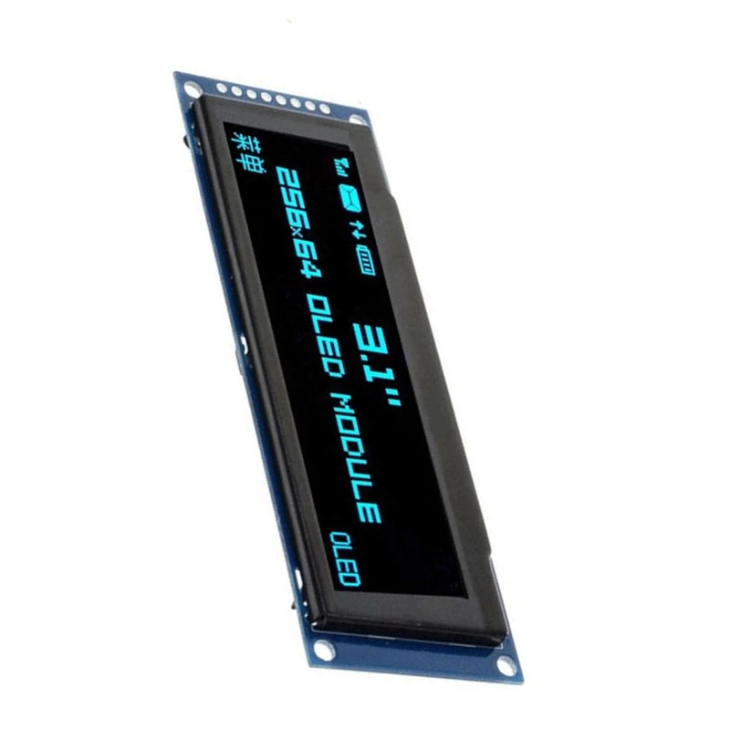 

OLED Display 3.12" 256x64 25664 Dots Graphic LCD Module Display Screen SSD1322