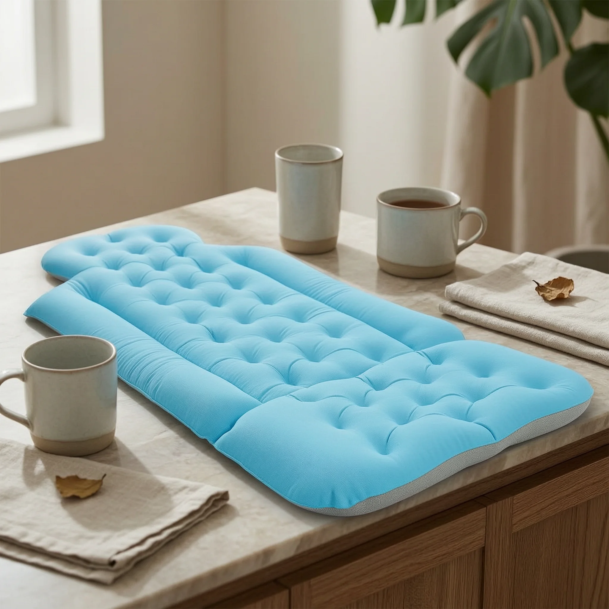 

Spa Bath Pad Additional Thick Padding Full Full-Figure Bathtub Mat Non-Slip Bathtub Lounger Quick-Drying & Breathable Bathroom