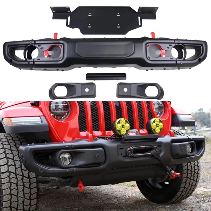 

Front Bumper For Jeep Wrangler JL & Gladiator JT