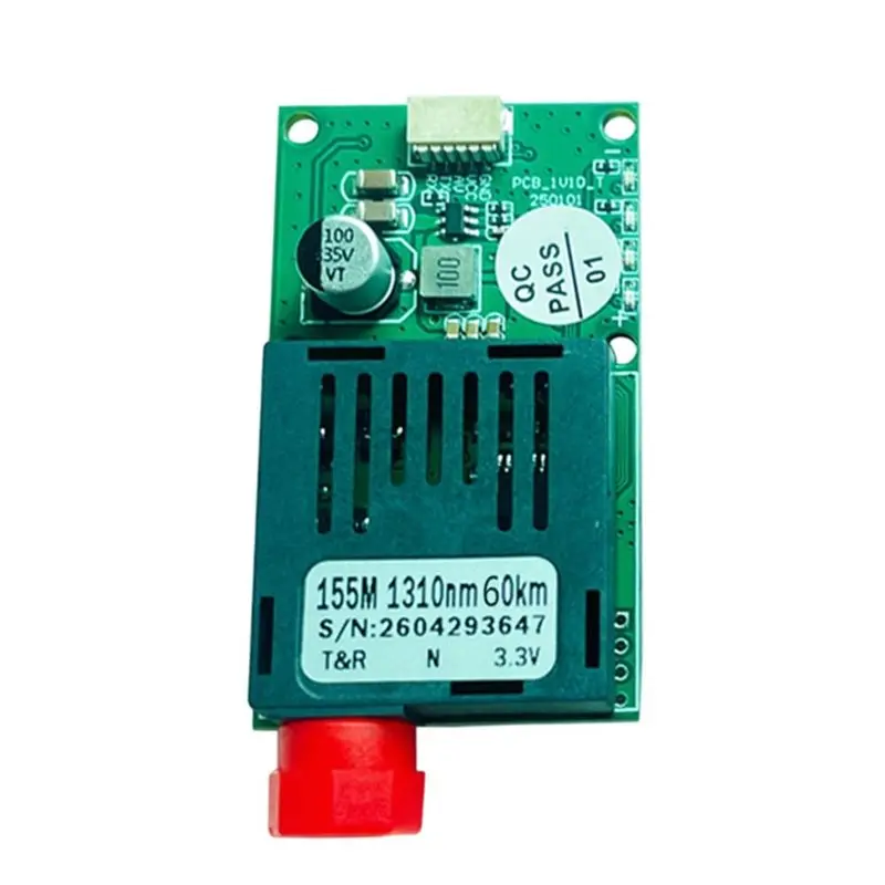 A53M-60KM TTL Optical Transceiver Module SBUS/CRSF/UART To FC Interface Fiber Transceiver Optical Terminal Equipment TX