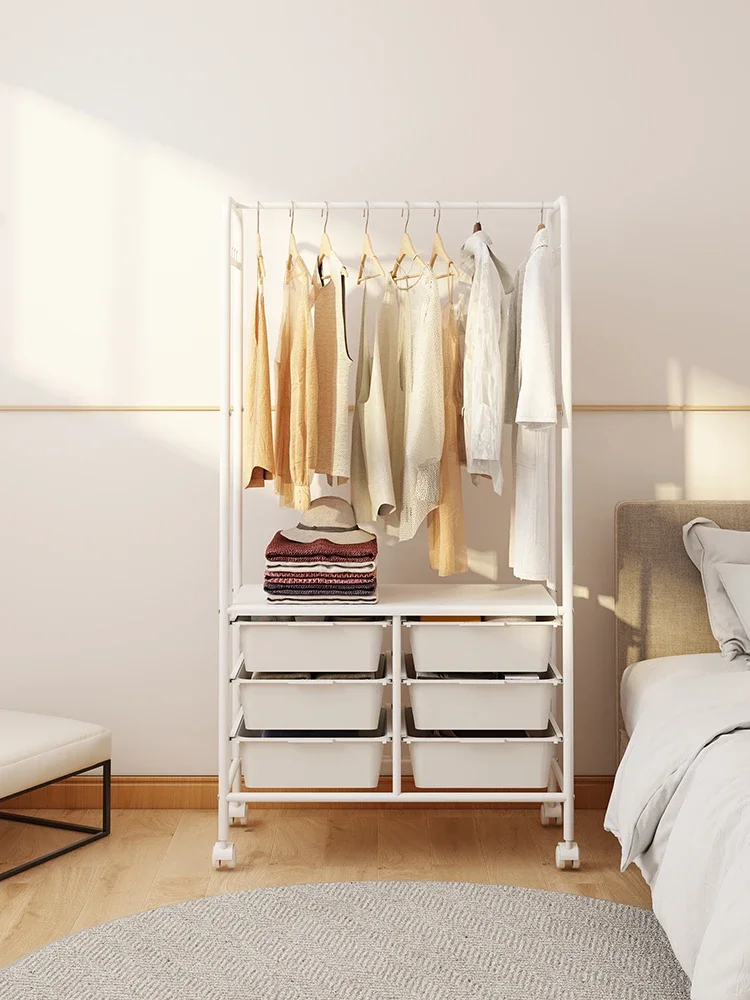 Hanger hangers, dormitory drying racks, household clothes drying coat racks, shelf pole racks