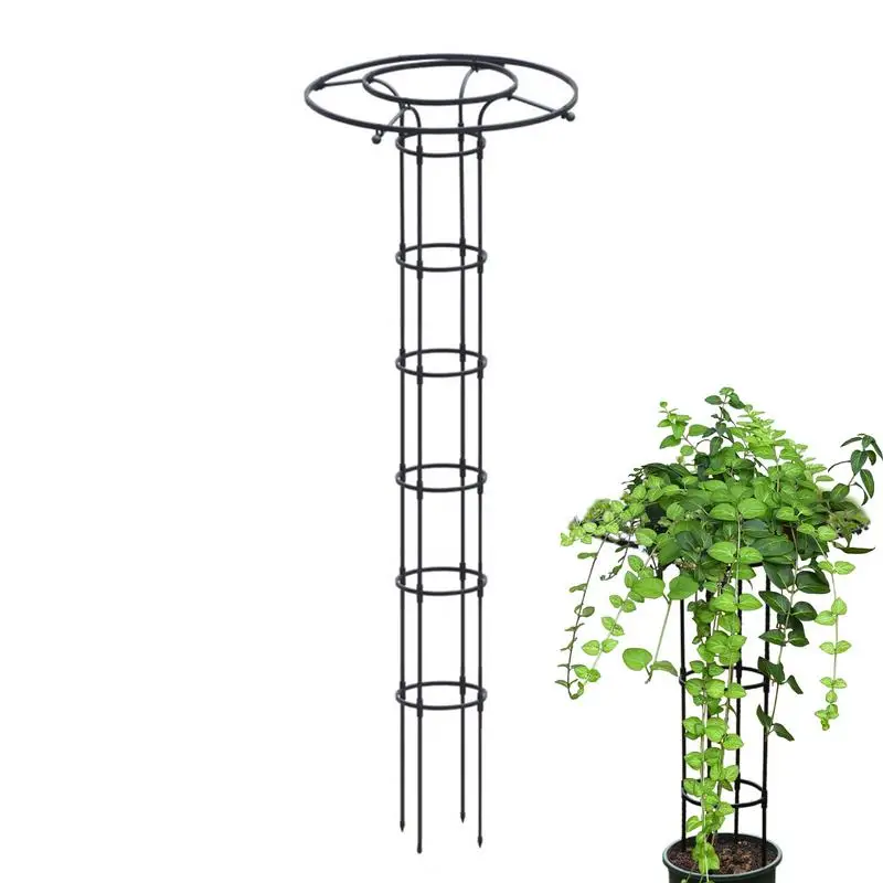 

Potted Plant Garden Trellis Plant Trellis Indoor Potted Plant Support Rust-Proof Trellis Metal Support Frame Metal Vine Plant