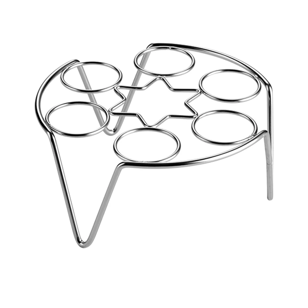

2pcs StainlessSteel EggSteaming Rack PressureCooker CookingUtensils SteamerRack EggHolder CoolingRack