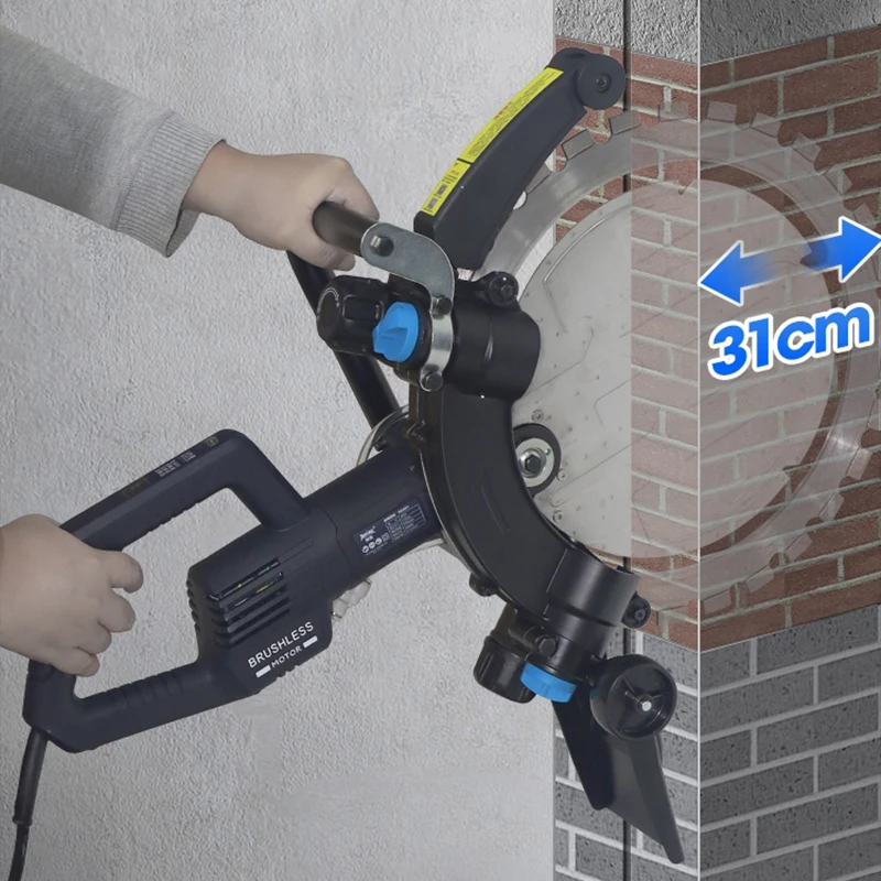 

【HOT】R2407 High-Frequency Brushless Ring Saw, for Construction Site Applications, One-Piece Cast Body