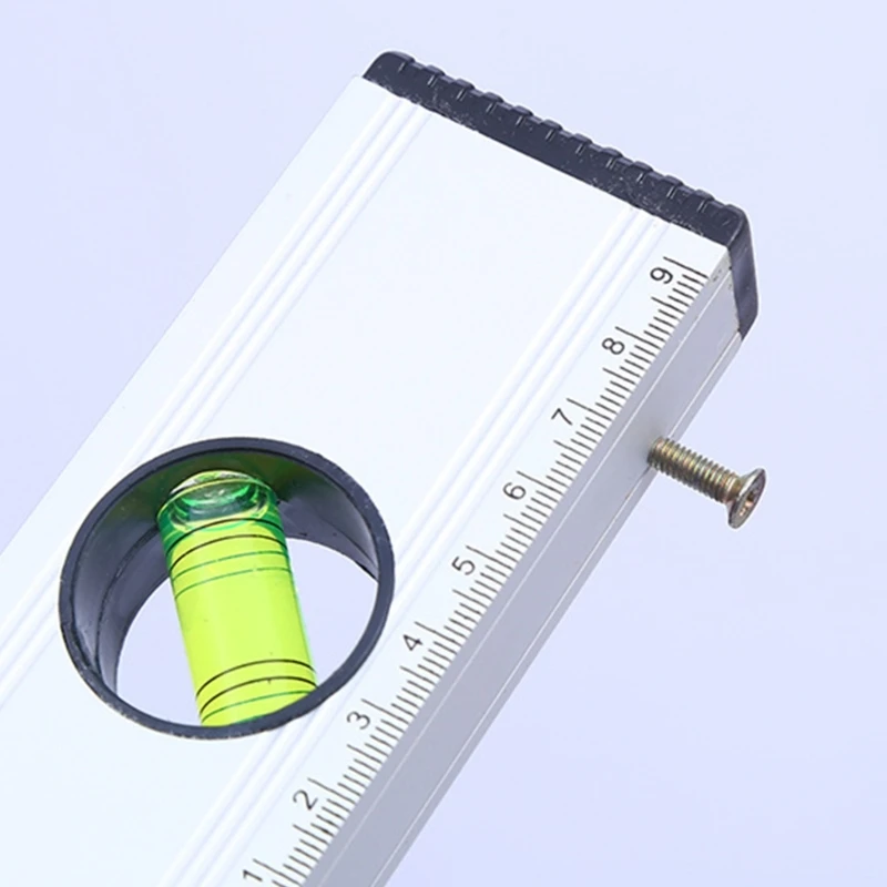Dụng cụ đo độ bằng nhôm có độ chính xác cao Chống rơi Công cụ đo mức độ bong bóng từ tính mạnh