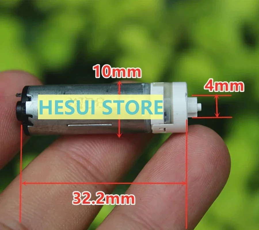 1/2/3PCS Precision micro 10MM planetary gear motor Silent slow  DIY mini model reversible