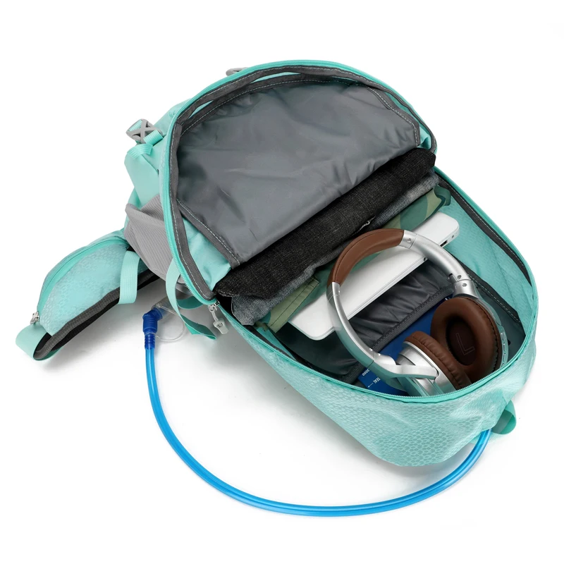 عالية الجودة ذات سعة كبيرة في الهواء الطلق على ظهره مقاومة للماء المشي لمسافات طويلة والتخييم على ظهره للجنسين دائم النايلون حقيبة السفر