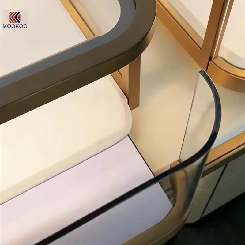 custom.Artisanal Luxury Metal & Glass Jewelry Showcase - Bespoke Premium Display Cabinet - view 4