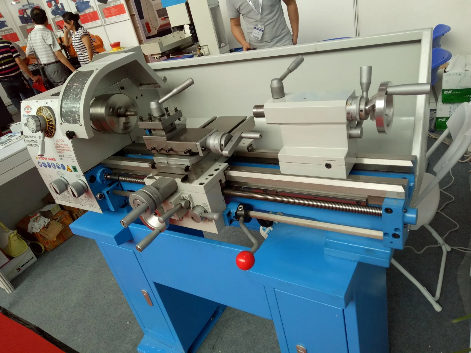 Offer China Mini Lathe Light Duty Lathe Machine SP2127-II 260mm 280mm Swing Precision Bench Lathe CJM280