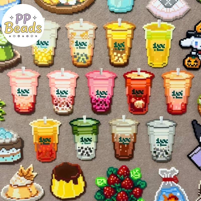 2000pcs 2.6mm Hama Perler Fuse Beads Kit, Kids Preschool Handmade DIY Craft Parent-Child Puzzle Beads Set