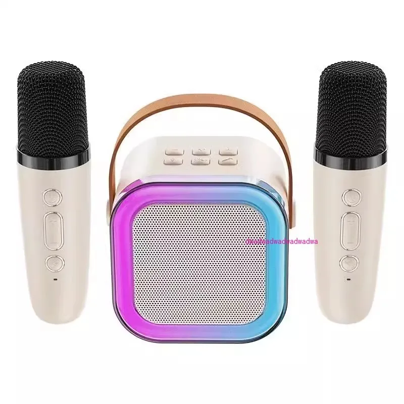 Microphone audio integrated microphone k song wireless bluetooth parent-child home singing children's speaker ktv