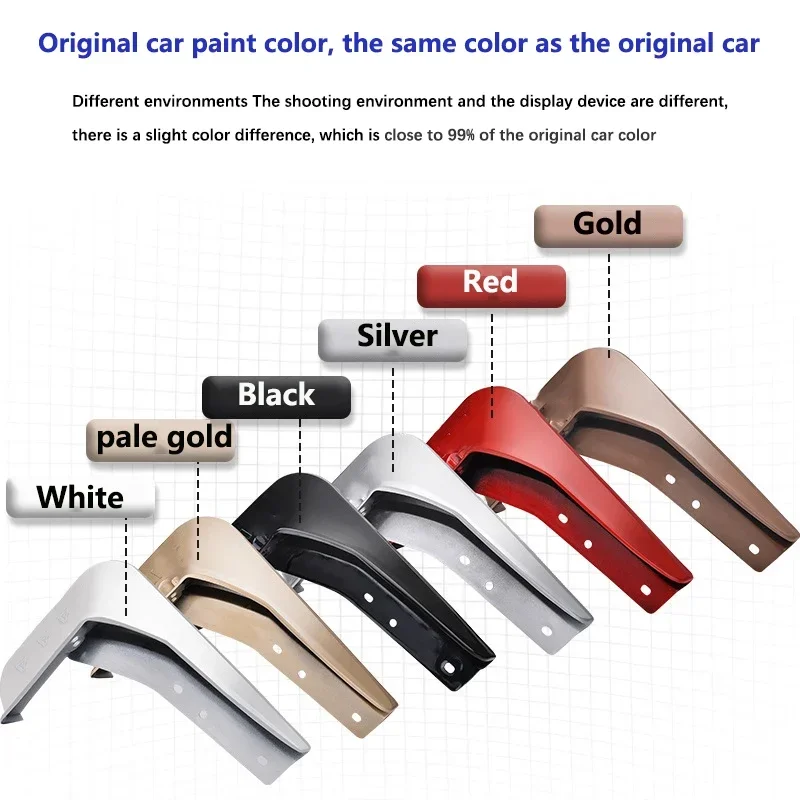 Carro Mudflaps Fender para Changan UNI K, Guarda-lamas Splash Guards, Baking Paint, Mud Flaps Adesivo, UNI-K Acessórios, 2020 ~ 2023, 4 Pcs