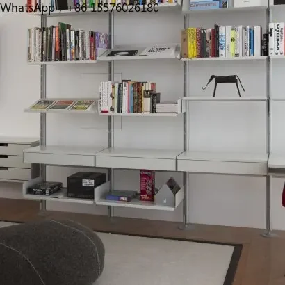Regal mit Schublade_Vitsoe 606 Universelles Regalsystem