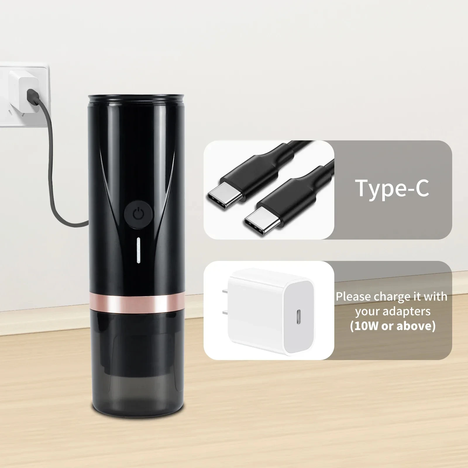 Portable Coffee Mmaker Portable Pod Coffee Maker Mini Automatic Espresso Handpress Pod Portable Coffee Machine