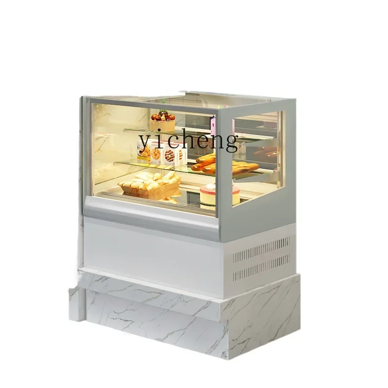 Zz cake cabinet desktop small fruit bar counter fresh-keeping west pastry dessert refrigerator