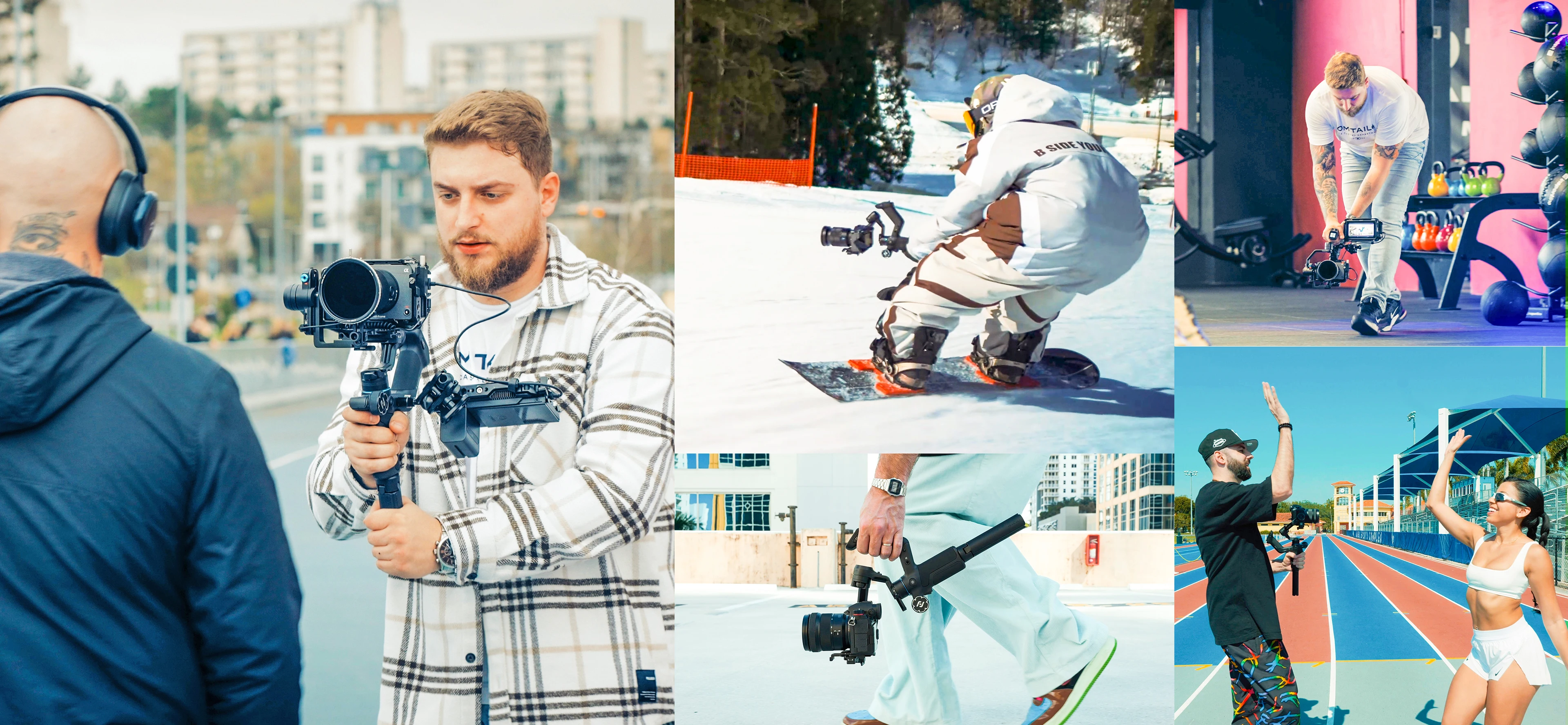 FeiyuTech SCORP Mini 3 Kit Gimbal-Stabilisator mit integrierter 4,0-intelligenter KI-Tracking für spiegellose Action-Kamera und Smartphone – Detail 2