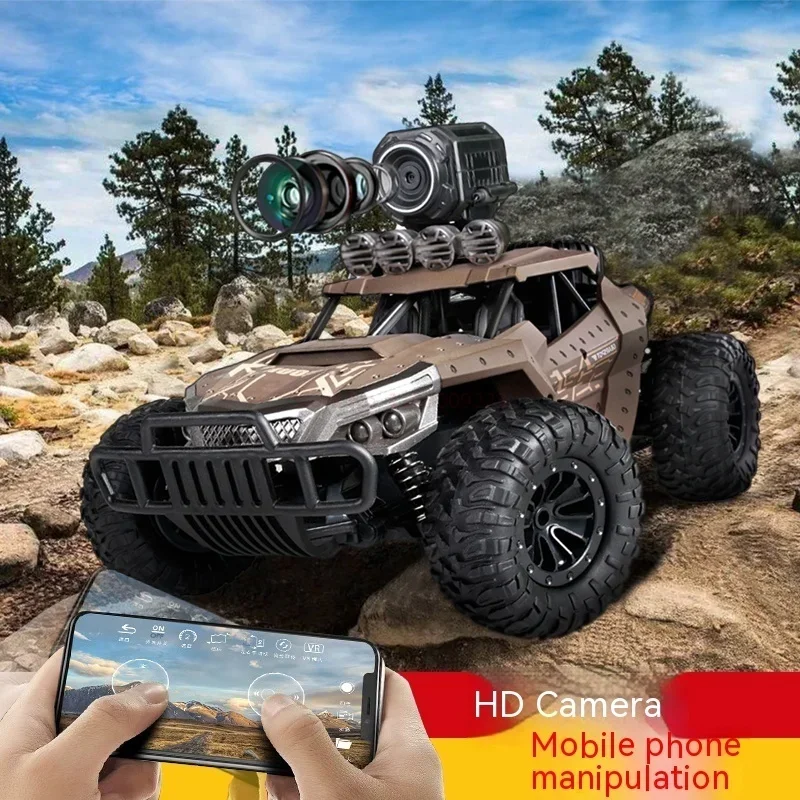 

Visual High-Definition Fpv Camera Wireless Remote Control Off-Road Vehicle, Wifi High-Speed Climbing Toy Car Boy'S New Year Gift