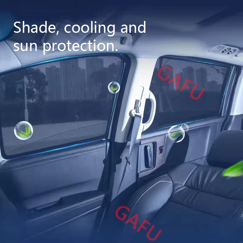 For Huawei AITO M7 Car Window Sunshade Curtain Sunshade Baffle Light-proof Car Exterior Modification Protective Accessories