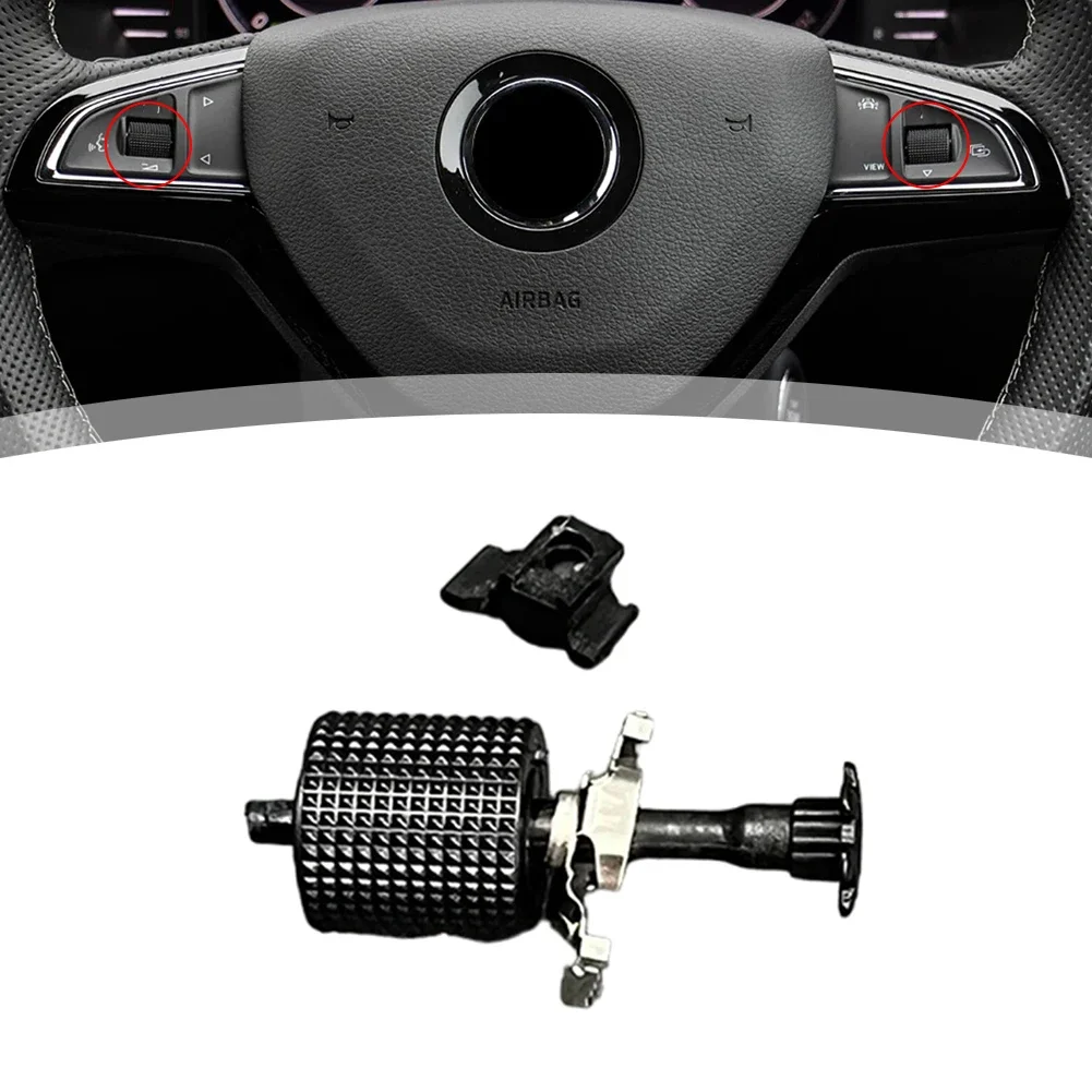 Steering Wheel Button Scroll Wheel Steer Switch Roller 5ED919179 3VD919719 For Skoda For Superb III For Octavia For A7 For Karoq