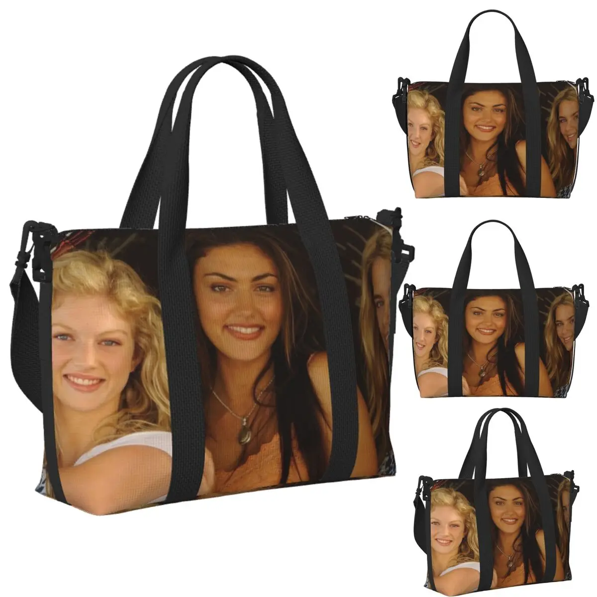 

Custom H20 Beach Travel Bag Large Capacity Tote Bags for Gym Yoga Women Shopping Duffle Shoulder Bag